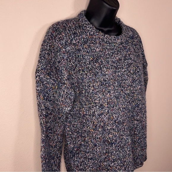 XS UNIVERSAL THREAD WOMENS SWEATER LONG SLEEVE KNIT COLORFUL WOOL BLEND - Picture 5 of 11